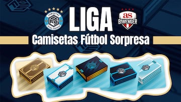 ¡Llega la Liga Camisetas Fútbol Sorpresa a Biwenger Fantasy con premios brutales!