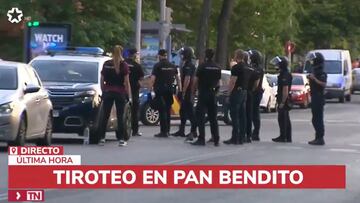 Tiroteo en el barrio madrileño de Pan Bendito