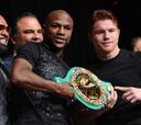 Mayweather se enfrenta al Canelo en el combate del año
