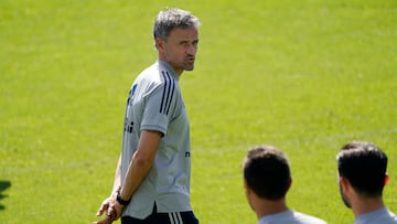 11/06/22 ENTRENAMIENTO DE LA SELECCION ESPAÑOLA ESPAÑA UEFA NATION LEAGUE 

LUIS ENRIQUE 