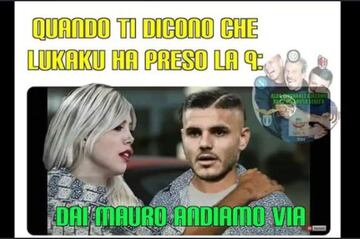 Lluvia de memes a Icardi por el fichaje de Lukaku