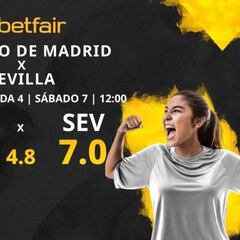 Atlético de Madrid Femenino vs. Sevilla FC: horario, TV, estadísticas, clasificación y pronósticos