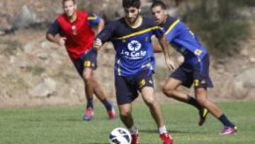 Néstor Gordillo con Las Palmas.