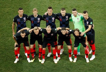 Equipo de Croacia.
