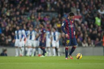 Tristeza de Messi.