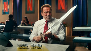 Arnold Schwarzenegger is Netflix’s new “Chief Action Officer” and arrives at the office in a tank