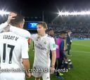 La broma de Lucas Vázquez a Modric en la celebración: "Dame un puto balón, croata de mierda"