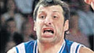 El jugador griego Papalukas.