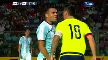 James Rodríguez, desquiciado: "¡Malparido, hijuepu...!"