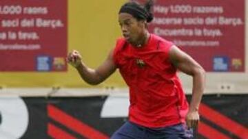 <b>RECUPERAR EL RITMO.</b> El brasileño busca recuperar el ritmo de partidos.