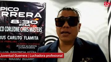 Juventud Guerrera durante la entrevista con AS México