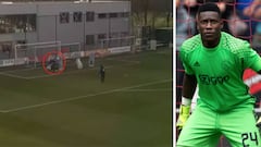 Otra de las armas del Ajax: su portero las clava de chilena