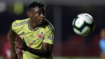 Duván Zapata anotó el gol de la victoria de Colombia frente a Qatar en Copa América