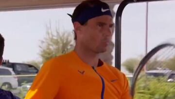 El vídeo que enorgullece a cualquier español: lo que pasó entre Nadal y Alcaraz antes de jugar