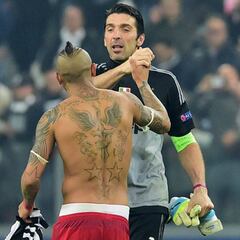 El homenaje de Vidal a Buffon