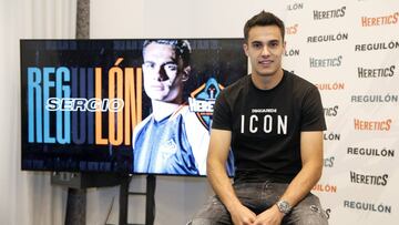 22/05/19 PRESENTACION VIDEOJUEGO HERETICS SERGIO REGUILON JUGADOR REAL MADRID