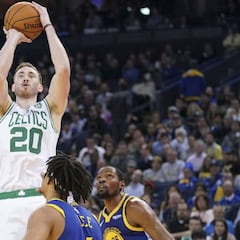 Los Celtics olvidan la crisis a lo grande: palizón a los Warriors en Oakland con un Hayward líder
