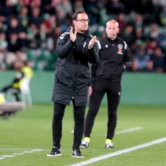 Etxeberria: “El partido iba hacia donde nosotros queríamos”