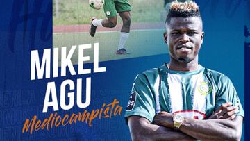Mikel Agu firma por el Fuenla