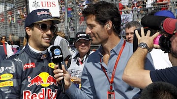 Ricciardo y Webber.