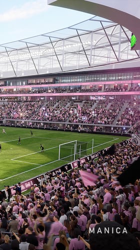 El impresionante avance del estadio de Inter Miami