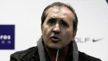 Ballesteros, ayer en Madrid.