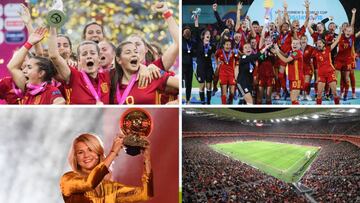 &Eacute;xitos del f&uacute;tbol femenino. 