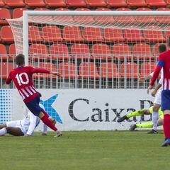 Partido redondo del Atlético B