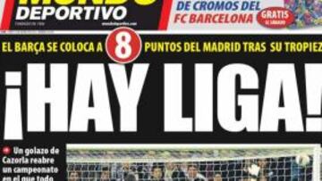 <b>CONFIANZA. </b>Pese al discurso de Guardiola, prensa y afición culé sí que ven factible voltear la Liga