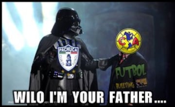 Pachuca se metió a la cancha del Azteca y venció 1-4 al América, gracias a algunos errores de Moisés Muñoz. Por ello, aquí llegan los mejores Memes del partido.