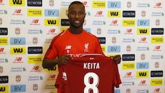 Naby Keita ready to follow in Gerrard's footsteps at Liverpool