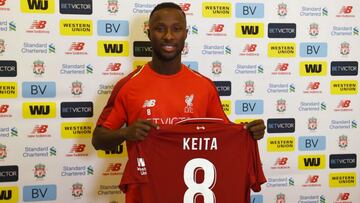 Naby Keita ready to follow in Gerrard's footsteps at Liverpool