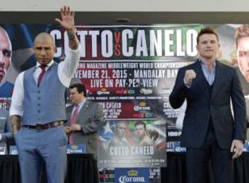 Así inció la promoción de la pelea Canelo-Cotto