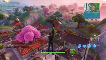 Nos disponemos a aterrizar en Aterrizaje Afortunado