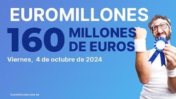 Euromillones: comprobar los resultados del sorteo de hoy, viernes 4 de octubre