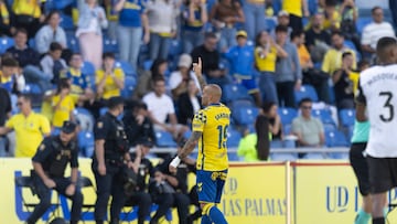 03/05/2025 FUTBOL PRIMERA DIVISION TEMPORADA 24/25 PARTIDO UD LAS PALMAS - VALENCIA