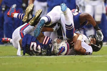 Im¨¢genes y frases de los duelos de la semana 1 de la NFL