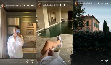 Michelle Salas, hija de Luis Miguel, comparte fotos desde su luna de miel
