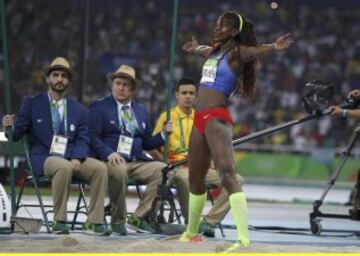 Caterine Ibargüen logra medalla de oro en Salto Triple