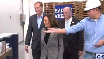 Kamala Harris channels ‘Veep’ in hilarious semiconductor plant visit