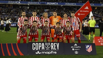 13/01/26 PARTIDO OCTAVOS COPA DEL REY
DEPORTIVO DE LA CORUÑA - ATLETICO DE MADRID
FORMACION