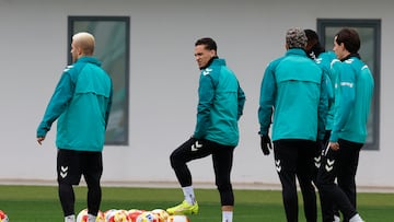 Antony, en un entrenamiento.