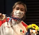 Las imágenes del bronce de Aremi Fuentes