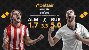 UD Almería vs. Burgos CF: horario, dónde ver, pronósticos y clasificación