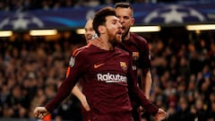 Messi arregla todo y el Barcelona empata con Chelsea
