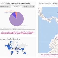 Mapa de casos y muertes por coronavirus por departamentos en Colombia: hoy, 12 de mayo