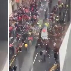 Drama del Liverpool: Mira el momento en que una persona comienza a correr con la gente