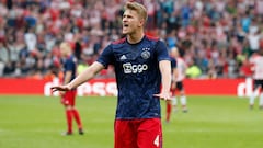 Matthijs de Ligt flattered by reported Juventus interest