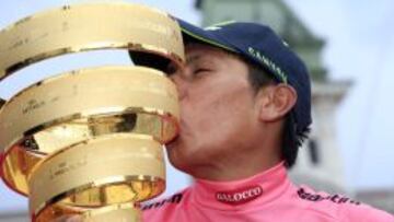 Nairo Quintana, actual campe&oacute;n del Giro de Italia, no estar&aacute; en la Vuelta a Andaluc&iacute;a. 