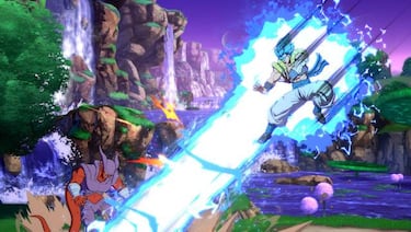 Gogeta desatado en las nuevas imágenes de Dragon Ball FighterZ